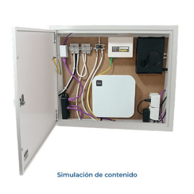 Caja ICT2 empotrable 60x50x8 cm con puerta metálica ventilada-imagen_B