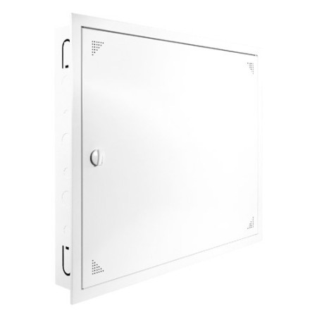 Caja ICT2 empotrable 60x50x8 cm con puerta metálica ventilada-imagen_E