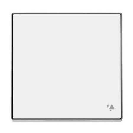 Tecla pulsador timbre blanco soft NIESSEN 8504-BL SKY-imagen_A