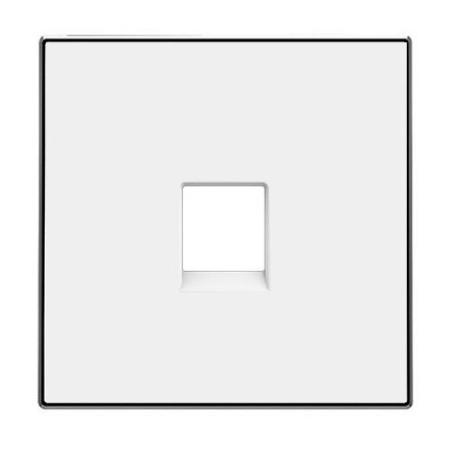 Tapa toma telefono o informatica (RJ12 y RJ45) blanco soft NIESSEN 8517-BL SKY-imagen_A