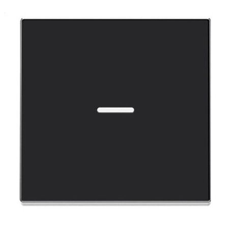 Tecla interruptor conmutador y cruzamiento con visor negro soft NIESSEN 8501.3-NS SKY-imagen_A