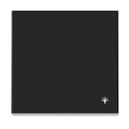 Tecla pulsador luz negro soft NIESSEN 8504.2-NS SKY-imagen_A