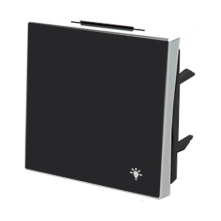 Tecla pulsador luz negro soft NIESSEN 8504.2-NS SKY-imagen_B