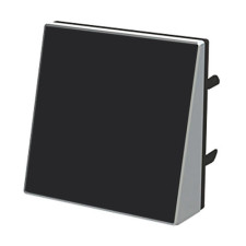 Tapa de salida de cable negro soft NIESSEN 8507-NS SKY-imagen_A