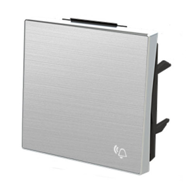 Tecla pulsador timbre acero inoxidable NIESSEN 8504-AI SKY-imagen_B