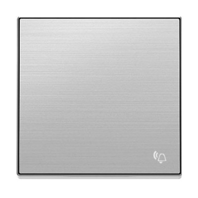 Tecla pulsador timbre acero inoxidable NIESSEN 8504-AI SKY-imagen_A