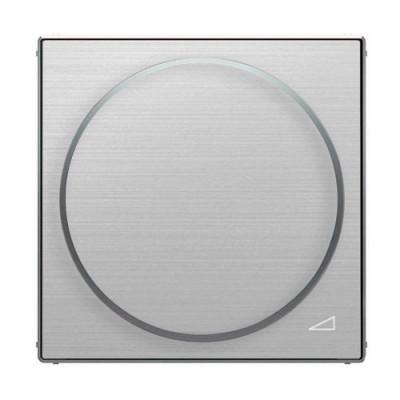 Tapa para regulador giratorio acero inoxidable NIESSEN 8560.2-AI SKY-imagen_A