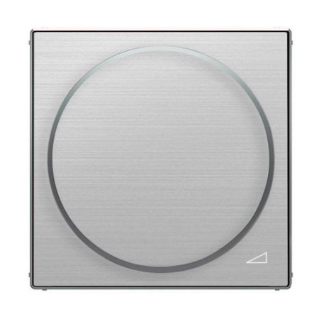 Tapa para regulador giratorio acero inoxidable NIESSEN 8560.2-AI SKY-imagen_A