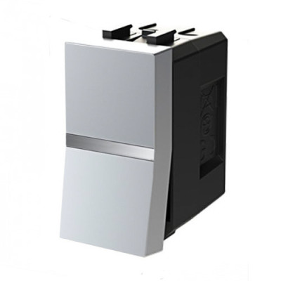 Cruzamiento 1 modulo Plata NIESSEN N2110PL ZENIT-imagen_B