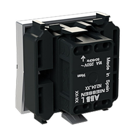 Pulsador simbolo Timbre Plata NIESSEN N2204PL ZENIT-imagen_C