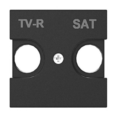 Tapa Toma TV-R-SAT Antracita NIESSEN N2250.1AN ZENIT-imagen_A