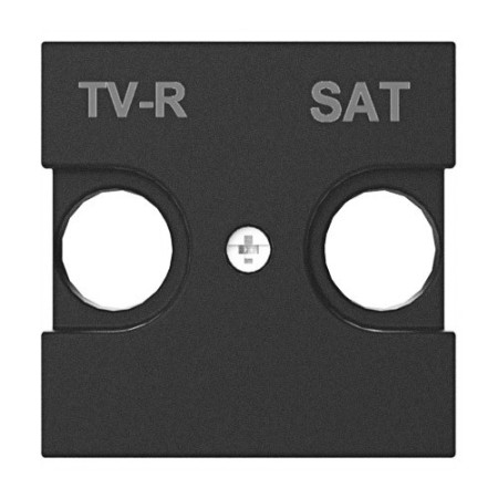 Tapa Toma TV-R-SAT Antracita NIESSEN N2250.1AN ZENIT-imagen_A
