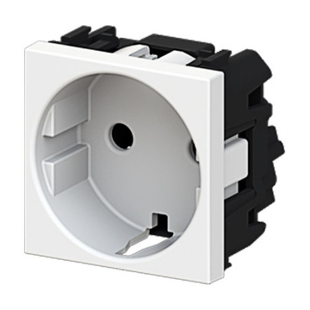 Enchufe Schuko bipolar Blanco NIESSEN N2288BL ZENIT-imagen_B