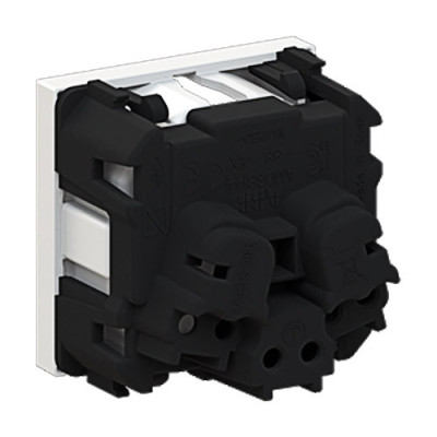 Enchufe Schuko bipolar Blanco NIESSEN N2288BL ZENIT-imagen_C