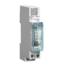 Interruptor horario modular con reserva 16A HAGER EHN011-imagen_A