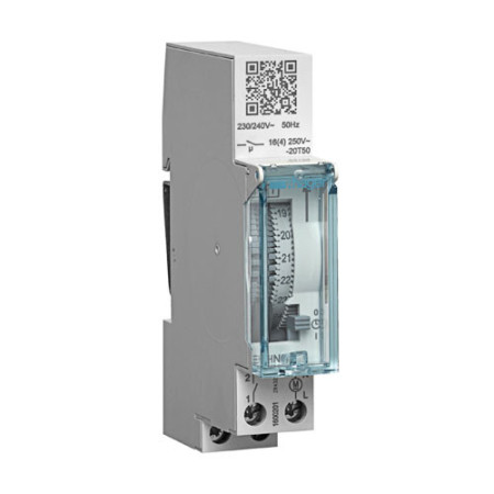 Interruptor horario modular sin reserva 16A HAGER EHN010-imagen_B
