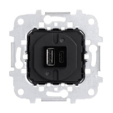Cargador USB tipo A+C 18W 230V | NIESSEN 8185.1 SKY-imagen_A