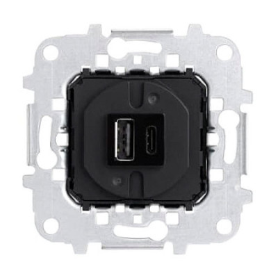Cargador USB tipo A+C 18W 230V | NIESSEN 8185.1 SKY-imagen_A