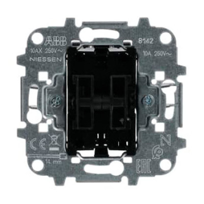 Conmutador + Pulsador | NIESSEN 8142 SKY-imagen_A