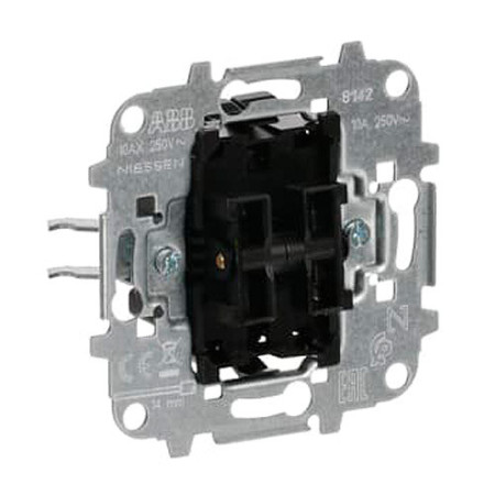 Conmutador + Pulsador | NIESSEN 8142 SKY-imagen_C