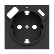Tapa de enchufe + USB tipo A+C negro soft | NIESSEN 8588.4-NS SKY-imagen_A