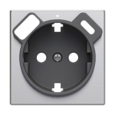 Tapa de enchufe + USB tipo A+C inoxidable | NIESSEN 8588.4-AI SKY-imagen_A