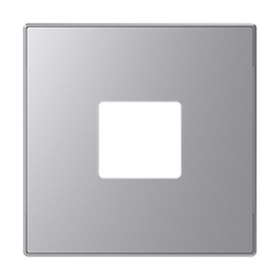 Tapa de cargador USB doble plata | NIESSEN 8585-PL SKY-imagen_A