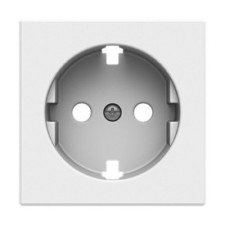 Tapa de Enchufe Schuko plana blanco | NIESSEN 8588.9 BE SKY Essence-imagen_A