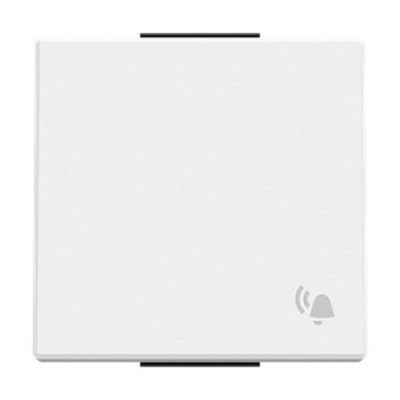 Tecla pulsador timbre blanco | NIESSEN 8504 BE SKY Essence-imagen_A