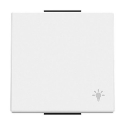 Tecla pulsador luz blanco | NIESSEN 8504.2 BE SKY Essence-imagen_A