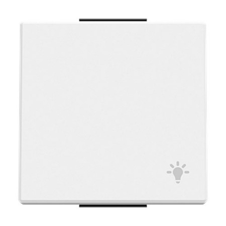 Tecla pulsador luz blanco | NIESSEN 8504.2 BE SKY Essence-imagen_A