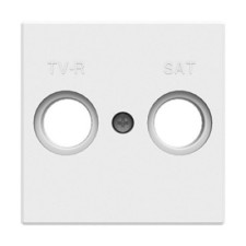Tapa de toma de televisión TV-R/SAT blanco | NIESSEN 8550.1 BE SKY Essence-imagen_A