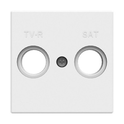 Tapa de toma de televisión TV-R/SAT blanco | NIESSEN 8550.1 BE SKY Essence-imagen_A