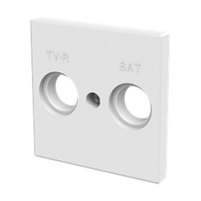 Tapa de toma de televisión TV-R/SAT blanco | NIESSEN 8550.1 BE SKY Essence-imagen_B