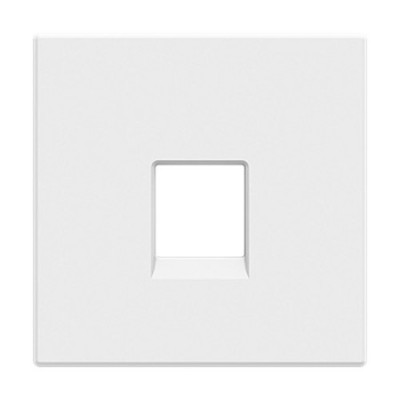 Tapa teléfono o informática (RJ12 y RJ45) blanco | NIESSEN 8517 BE SKY Essence-imagen_A