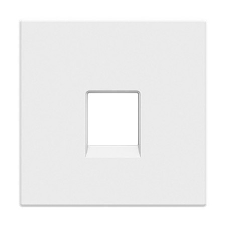 Tapa teléfono o informática (RJ12 y RJ45) blanco | NIESSEN 8517 BE SKY Essence-imagen_A