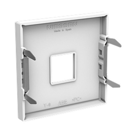 Tapa teléfono o informática (RJ12 y RJ45) blanco | NIESSEN 8517 BE SKY Essence-imagen_C