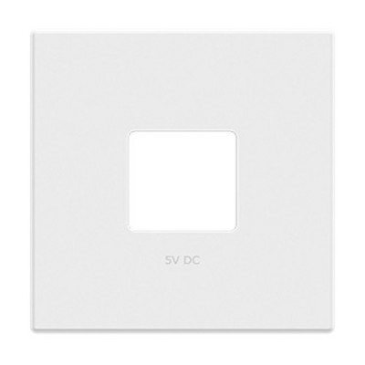 Tapa cargador doble USB blanco | NIESSEN 8585 BE SKY Essence-imagen_A