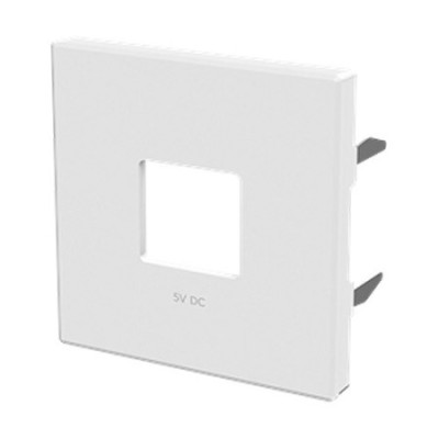 Tapa cargador doble USB blanco | NIESSEN 8585 BE SKY Essence-imagen_B