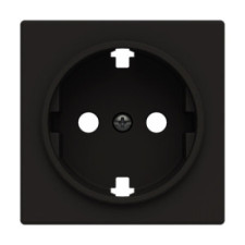Tapa de Enchufe Schuko negro | NIESSEN 8588 NE SKY Essence-imagen_A