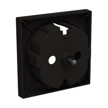 Tapa de Enchufe Schuko negro | NIESSEN 8588 NE SKY Essence-imagen_C
