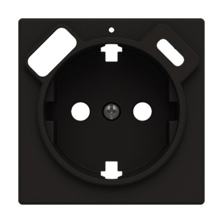 Tapa de Enchufe + USB A + C negro | NIESSEN 8588.4 NE SKY Essence-imagen_A