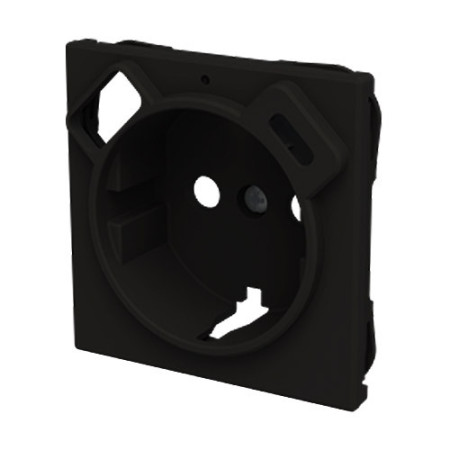 Tapa de Enchufe + USB A + C negro | NIESSEN 8588.4 NE SKY Essence-imagen_B