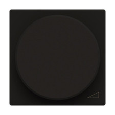 Tapa para regulador giratorio negro | NIESSEN 8560.2 NE SKY Essence-imagen_A