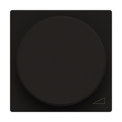 Tapa para regulador giratorio negro | NIESSEN 8560.2 NE SKY Essence-imagen_A
