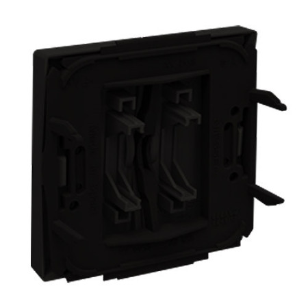 Tecla doble persianas (interruptor-pulsador) negro | NIESSEN 8544 NE SKY Essence-imagen_C