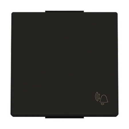 Tecla pulsador timbre negro | NIESSEN 8504 NE SKY Essence-imagen_A