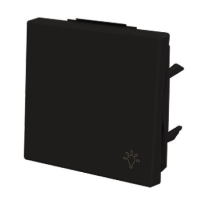 Tecla pulsador luz negro | NIESSEN 8504.2 NE SKY Essence-imagen_B