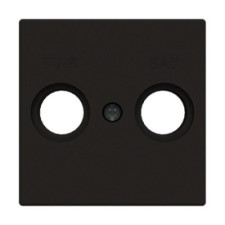 Tapa de toma de televisión TV-R/SAT negro | NIESSEN 8550.1 NE SKY Essence-imagen_A