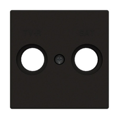 Tapa de toma de televisión TV-R/SAT negro | NIESSEN 8550.1 NE SKY Essence-imagen_A
